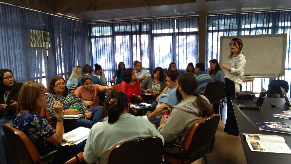 Workshop at the Mato Grosso do Sul State Department of Education (MS, Brazil)