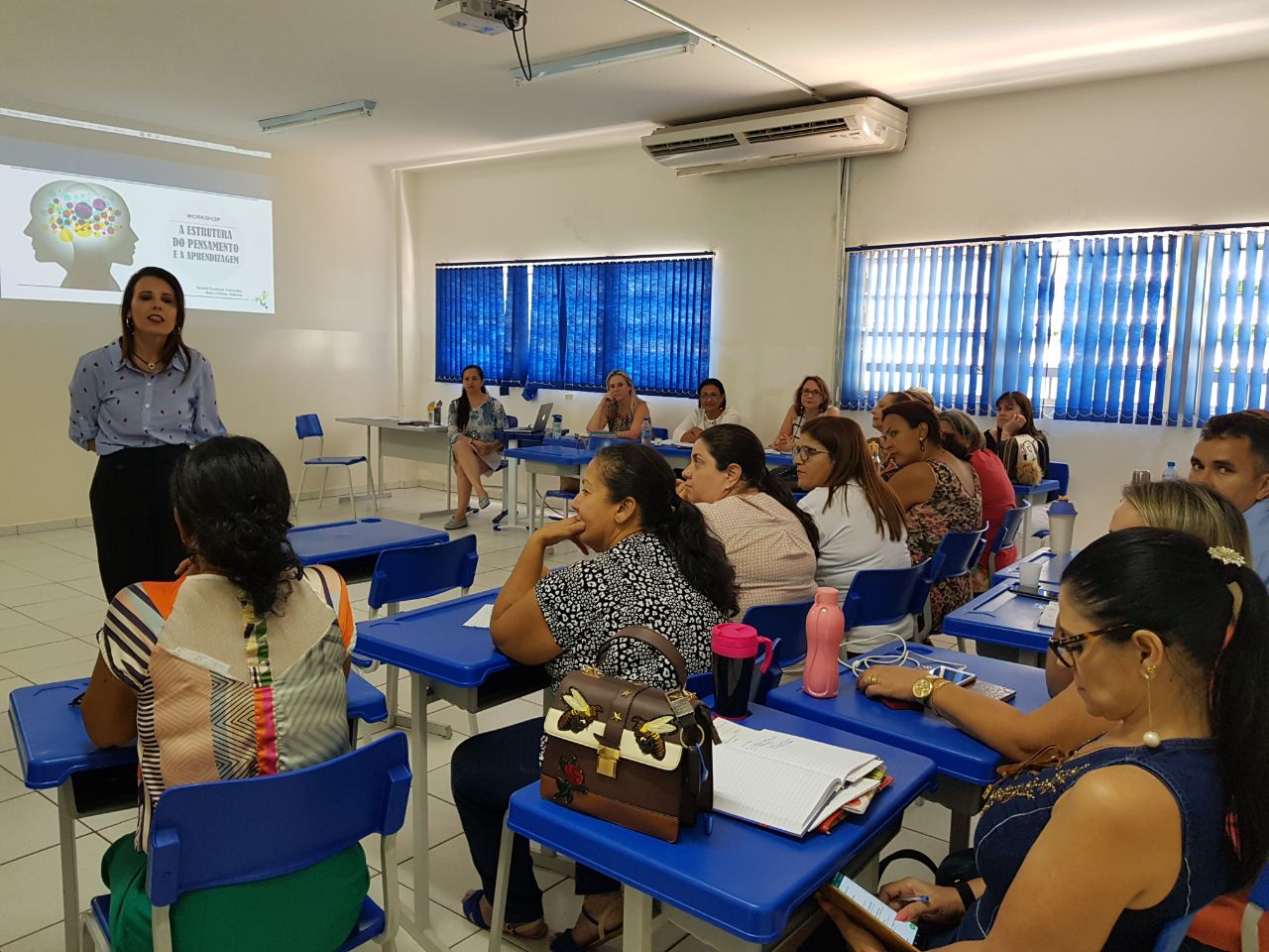 Workshop at SEMED in Campo Grande (MS, Brazil)
