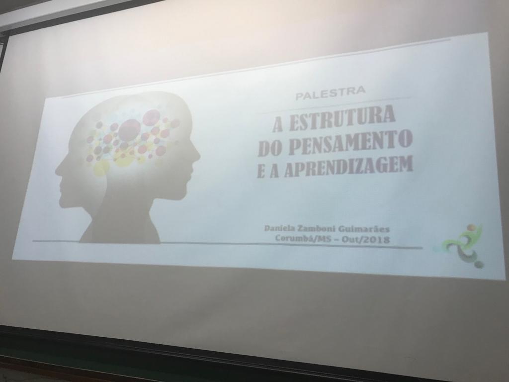 Lecture: “The Structure of Thinking and Learning” at the Federal University of Mato Grosso do Sul in Corumbá (MS, Brazil)